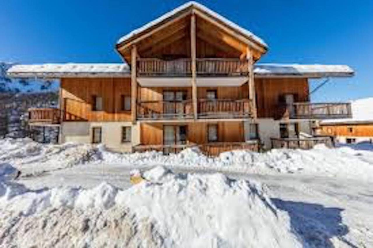 Appartement Chalet De Bois Mean à Les Orres Extérieur photo